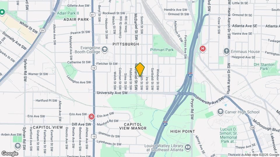 1143 Smith St SW Map and Location Details