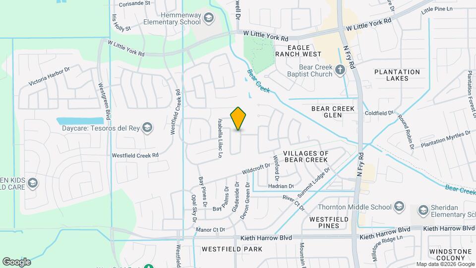 5203 Appleton Meadow Terrace Map and Location Details