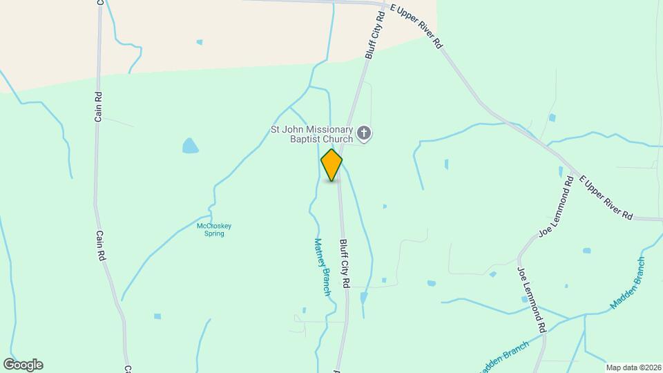 1558 Bluff City Rd Map and Location Details