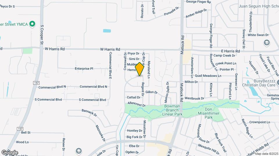 7505 Tin Cup Dr Map and Location Details