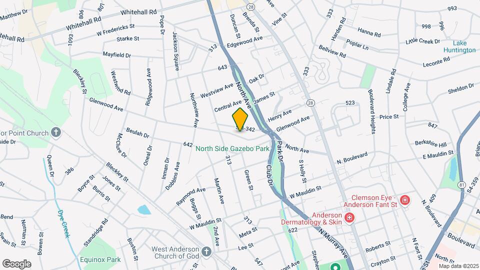 418 Glenwood Ave Mapa y Detalles de la Ubicación
