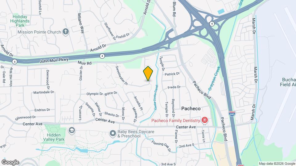 2331 Sweetwater Dr Mapa y Detalles de la Ubicación
