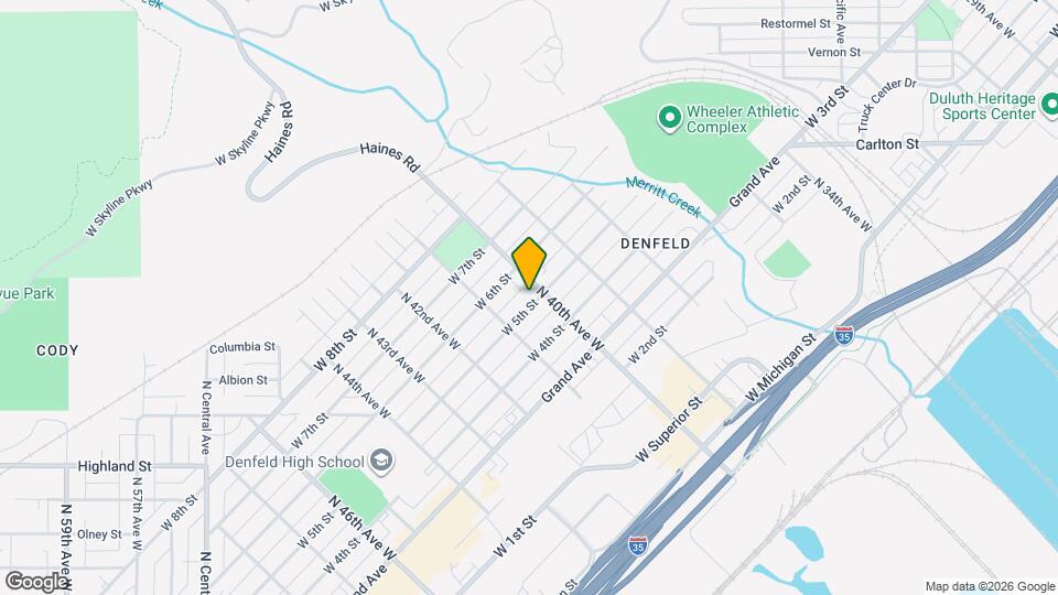 4007 W 5th St Map and Location Details