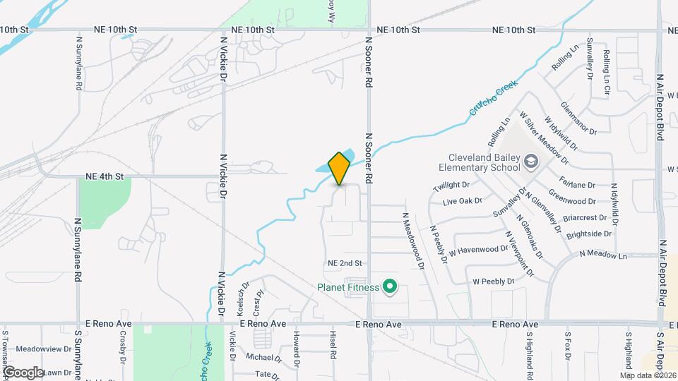 441 Hidden Creek Way Map and Location Details