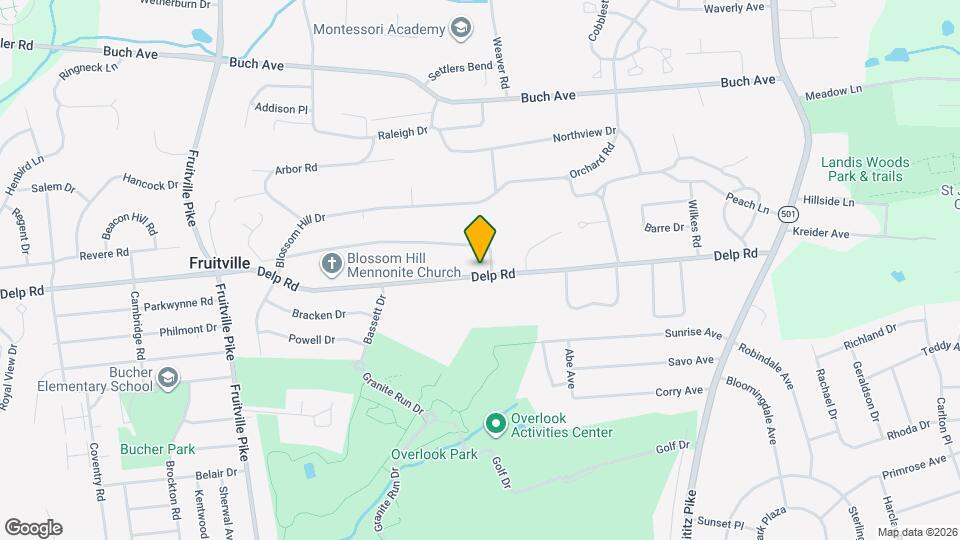 180 Delp Rd Mapa y Detalles de la Ubicación