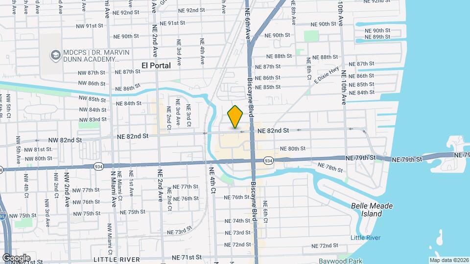 501 NE 82nd St Mapa y Detalles de la Ubicación