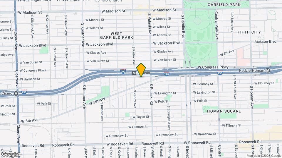 4035 W Harrison St Map and Location Details