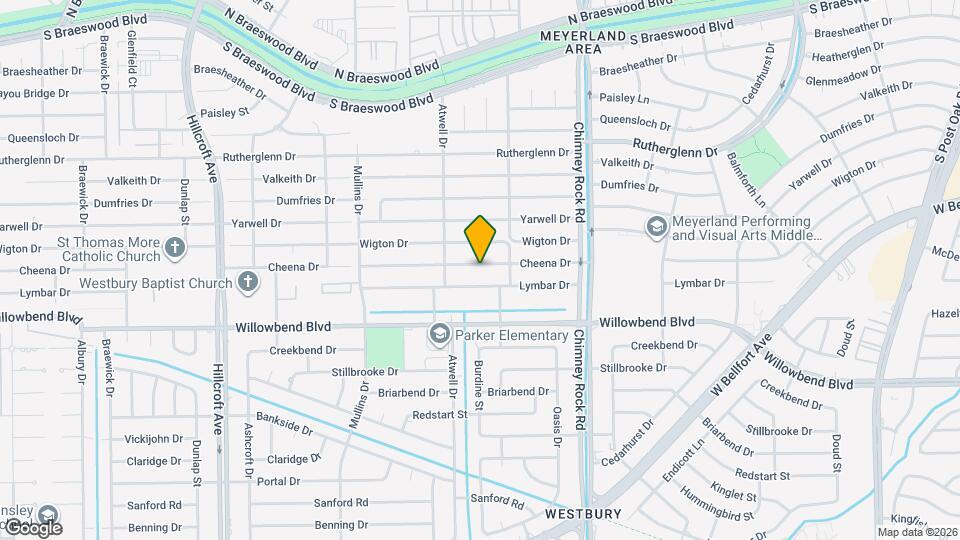 5523 Cheena Dr Map and Location Details