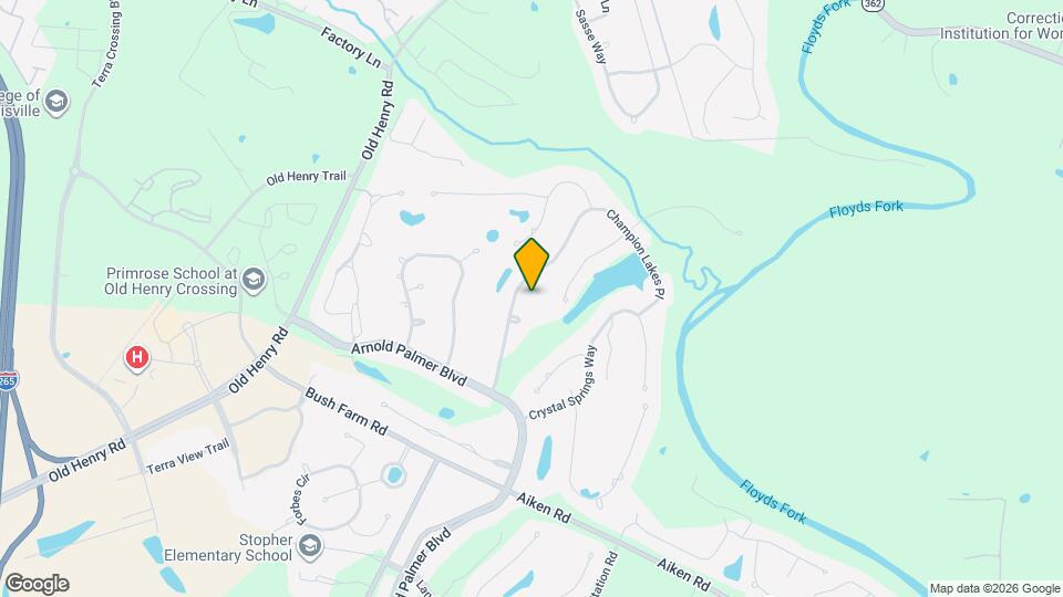 2603 Locust Hill Pl Map and Location Details