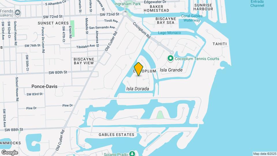 371 Isla Dorada Blvd Map and Location Details