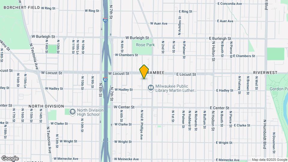2840 N Vel R. Phillips Ave Map and Location Details