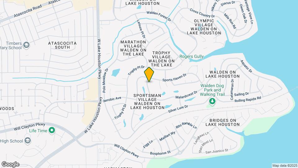 8019 Malardcrest Dr Map and Location Details
