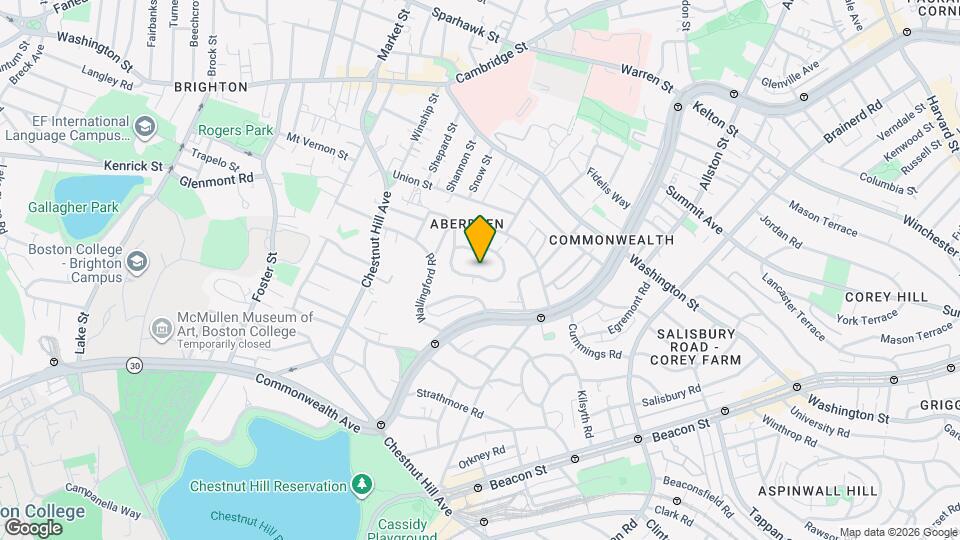 58 Nottinghill Rd, Unit a Mapa y Detalles de la Ubicación