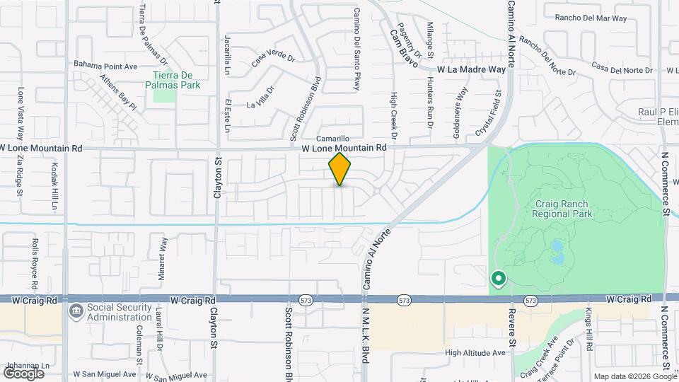 4649 Scent St, Unit 1 Map and Location Details