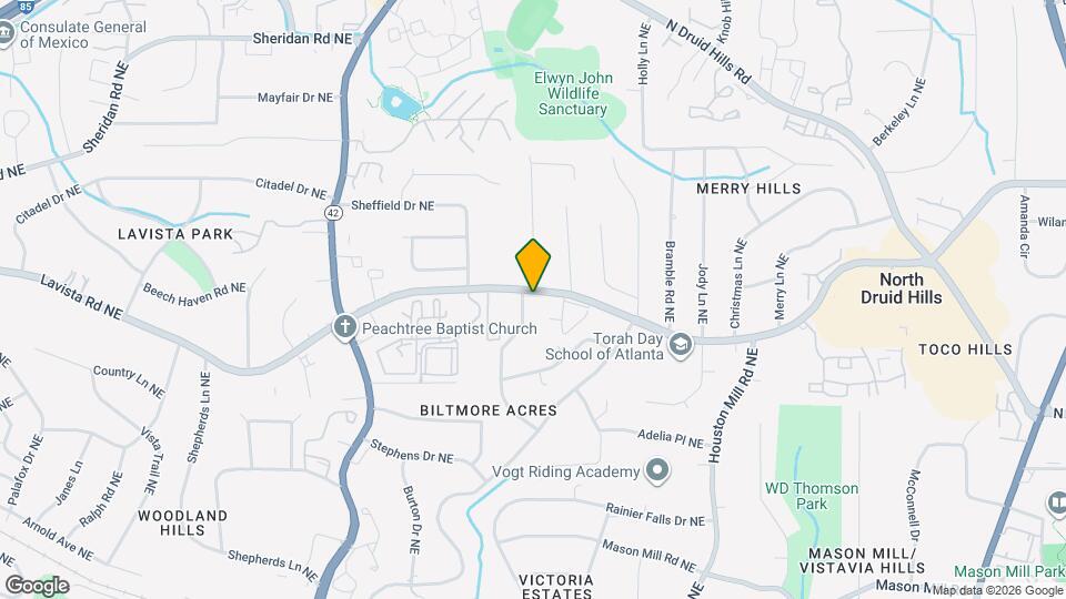 1267 Arborvista Dr NE Map and Location Details