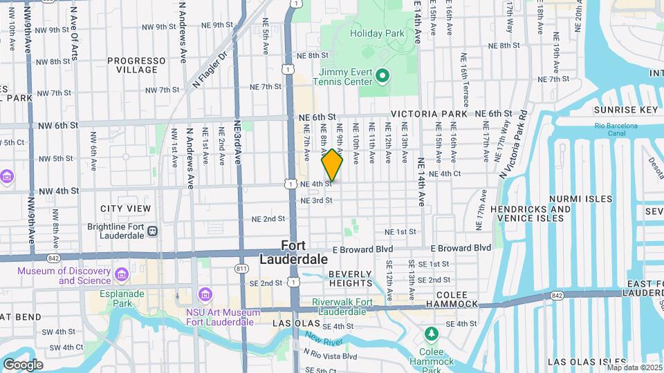 810-812 NE 4th St Map and Location Details