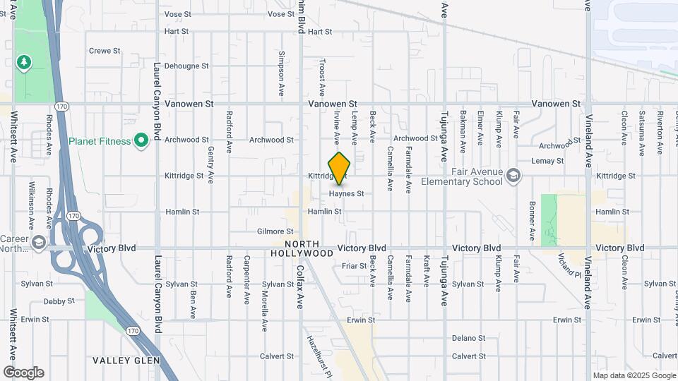 11625 Haynes St Map and Location Details