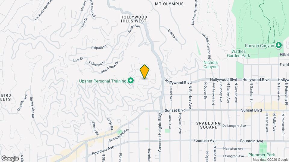 8242 Hillside Ave Map and Location Details