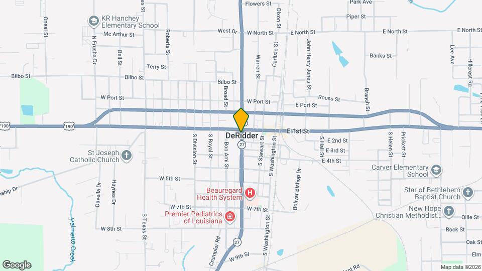 1907 Cottonwood St Mapa y Detalles de la Ubicación