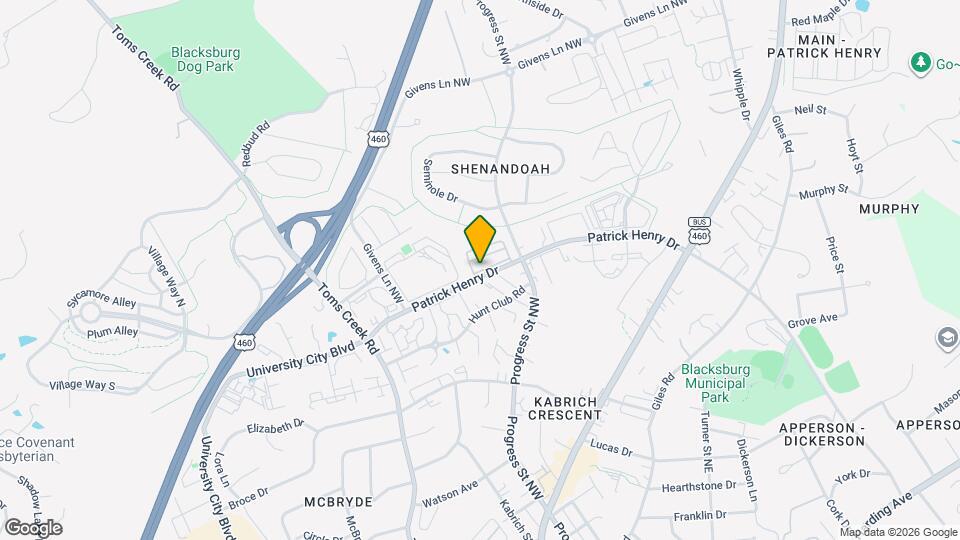 314 Shenandoah Cir Map and Location Details