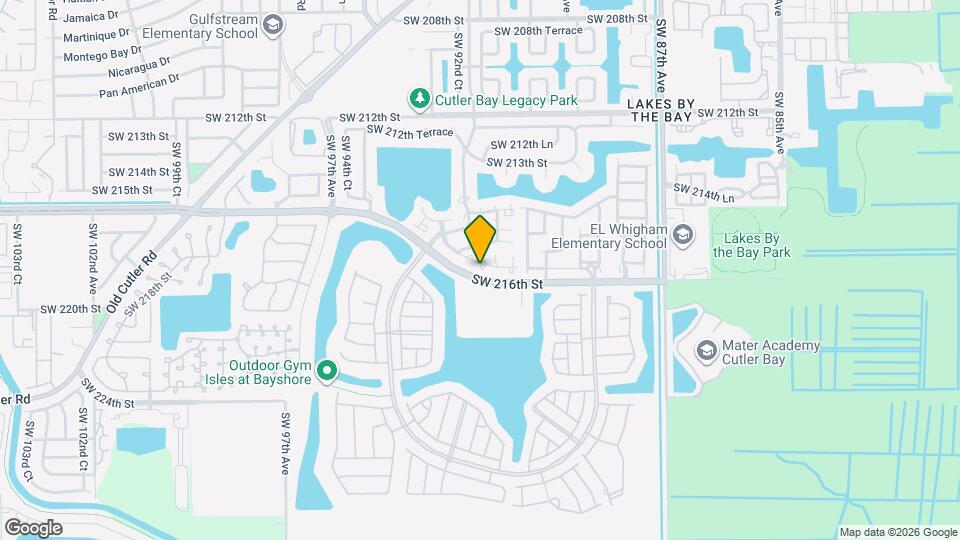 9060 SW 215th Terrace Map and Location Details