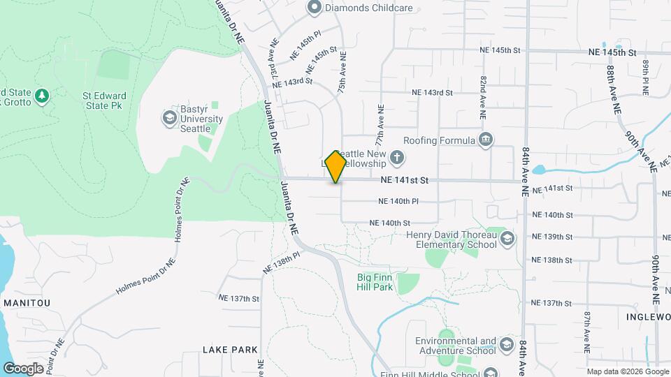 14039 75th Ave NE Map and Location Details