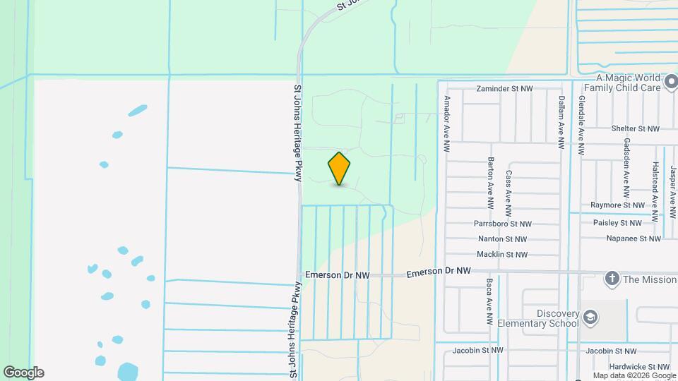 2244 Majorelle Dr NW Map and Location Details