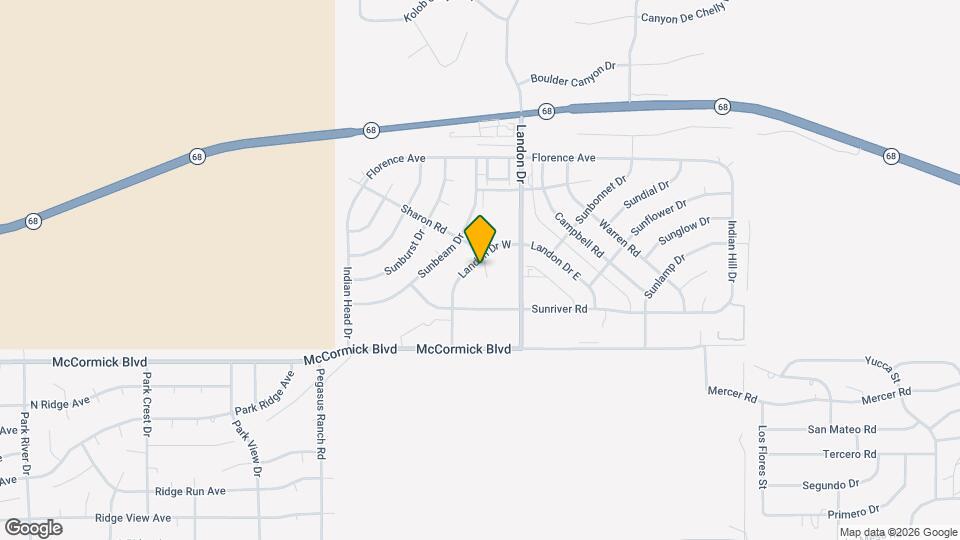 3360 Landon Dr W Map and Location Details