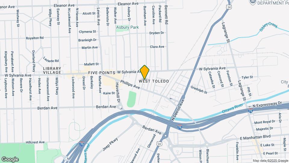 3924 Burnham Ave Map and Location Details