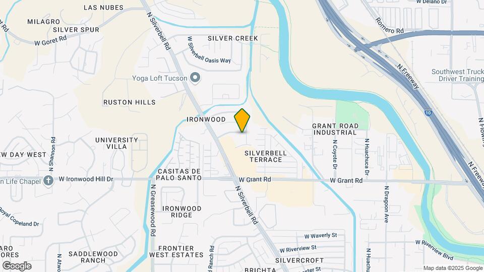 2165 W Burlwood Way Map and Location Details