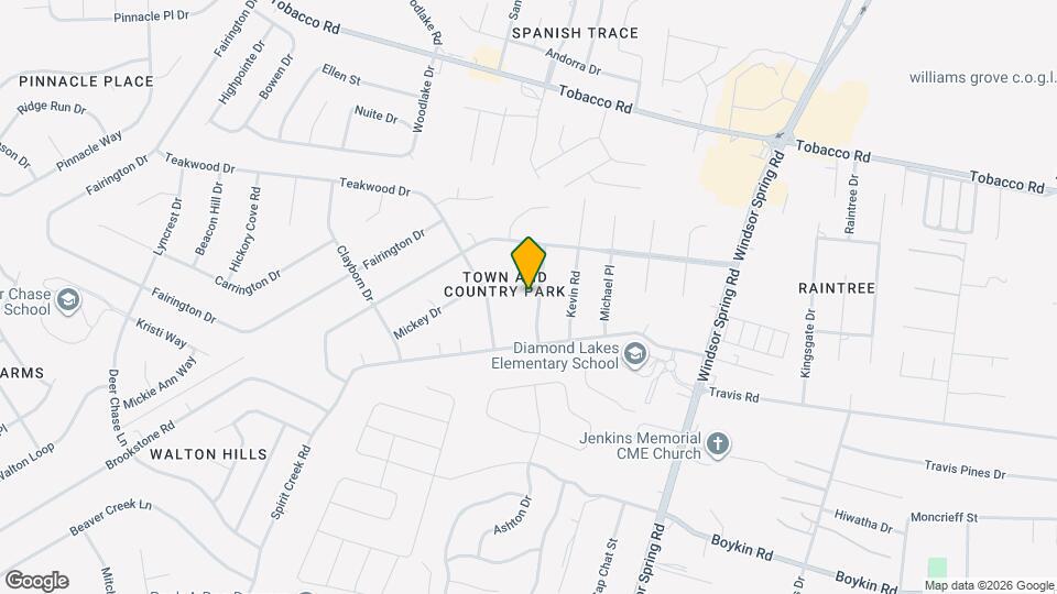 4115 Country Ln Map and Location Details