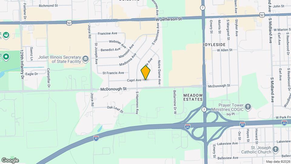 2016 Capri Ave Map and Location Details