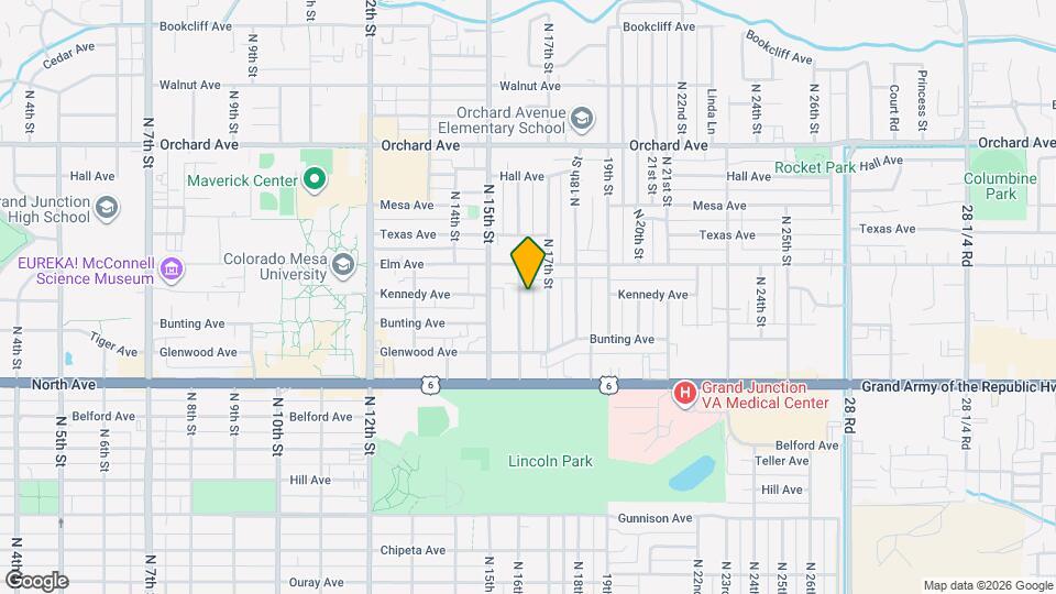 1318 N 16th St Map and Location Details