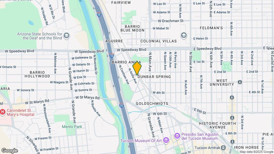 803 N Van Alstine St Map and Location Details