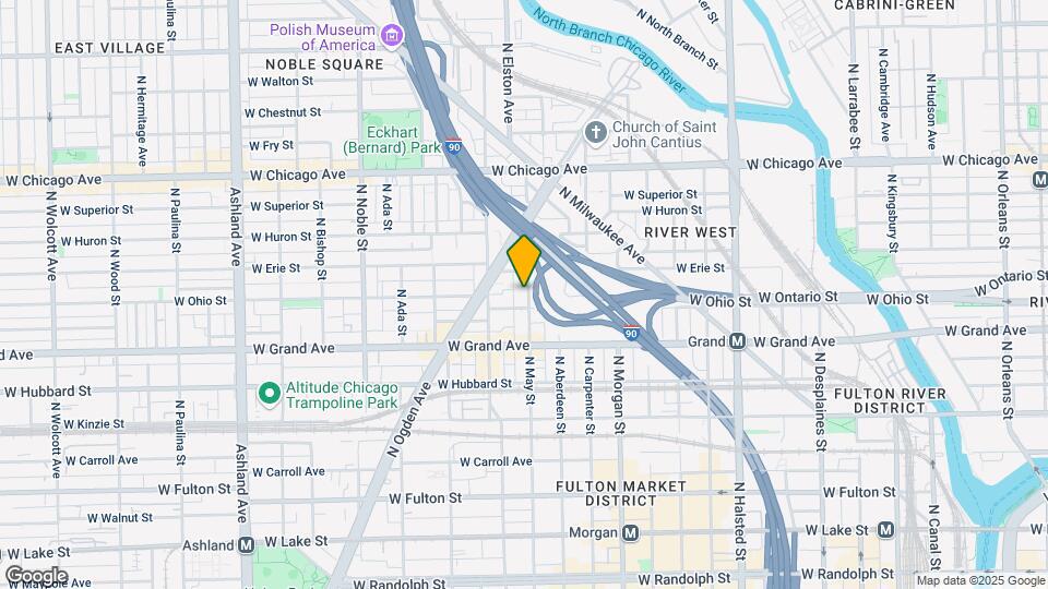 610 N May St Map and Location Details