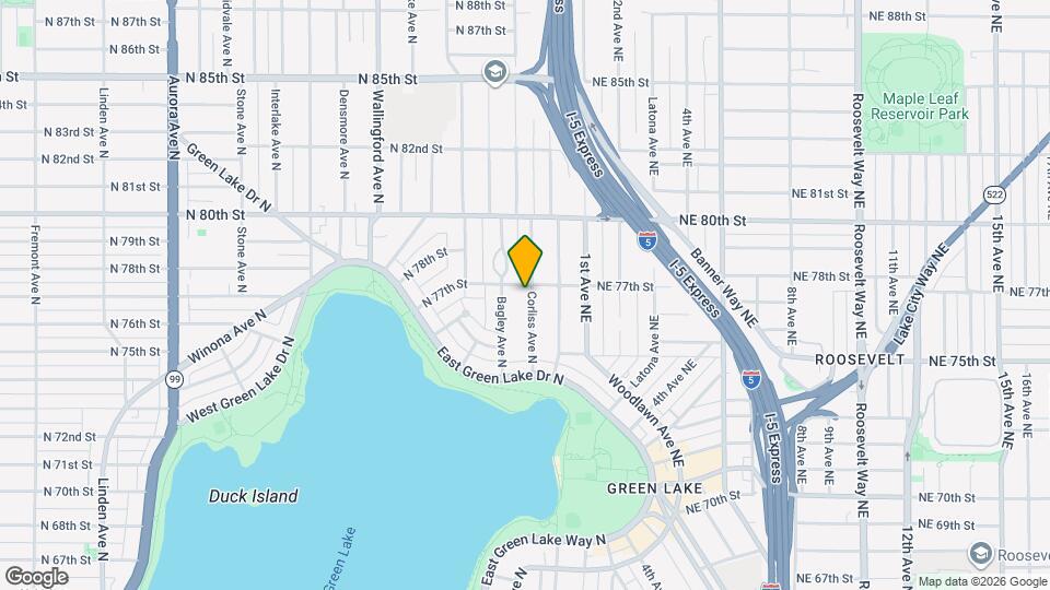 7471 Corliss Ave N Mapa y Detalles de la Ubicación