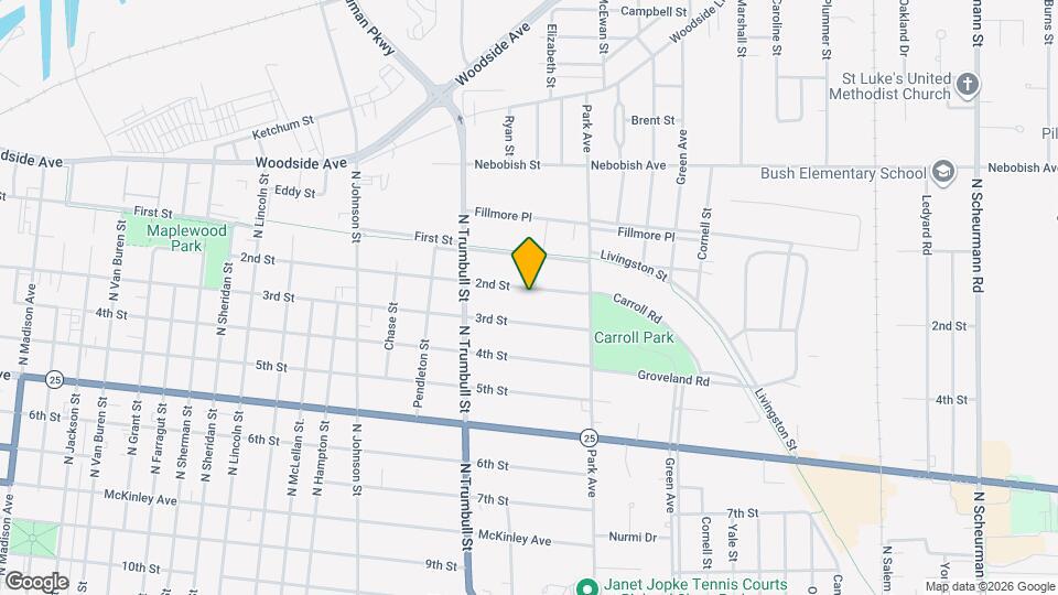 2140 2nd St Map and Location Details