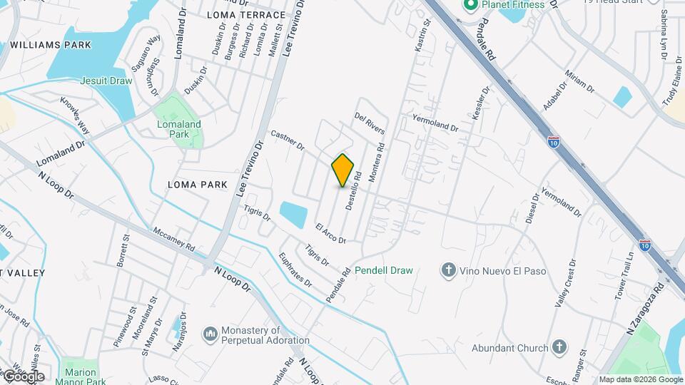 850 Los Surcos Rd Mapa y Detalles de la Ubicación