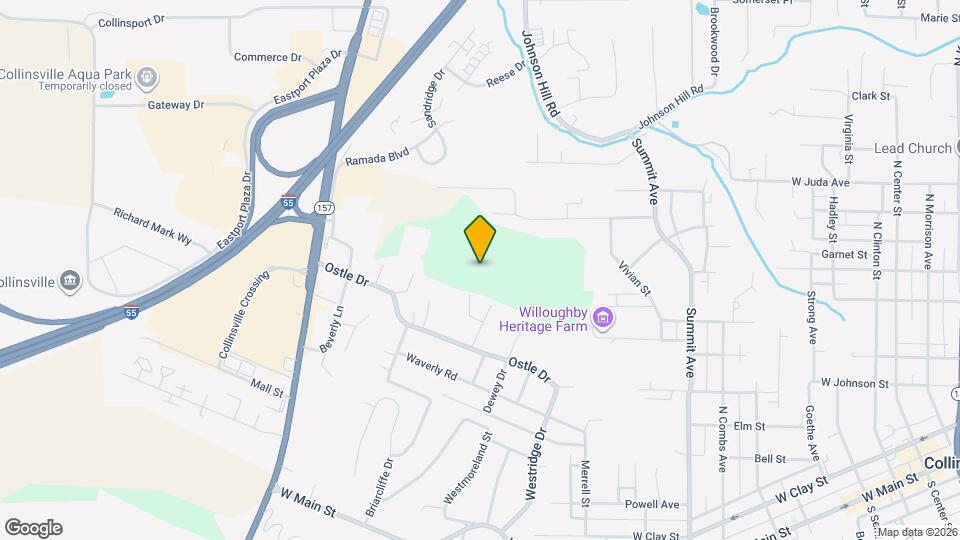501 W Collinsville Rd Map and Location Details