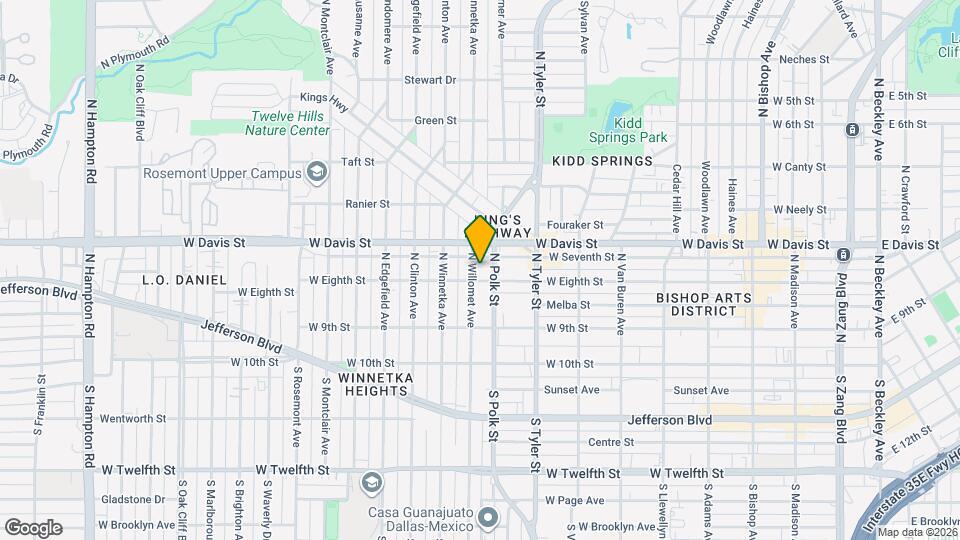 408 N Willomet Ave Map and Location Details