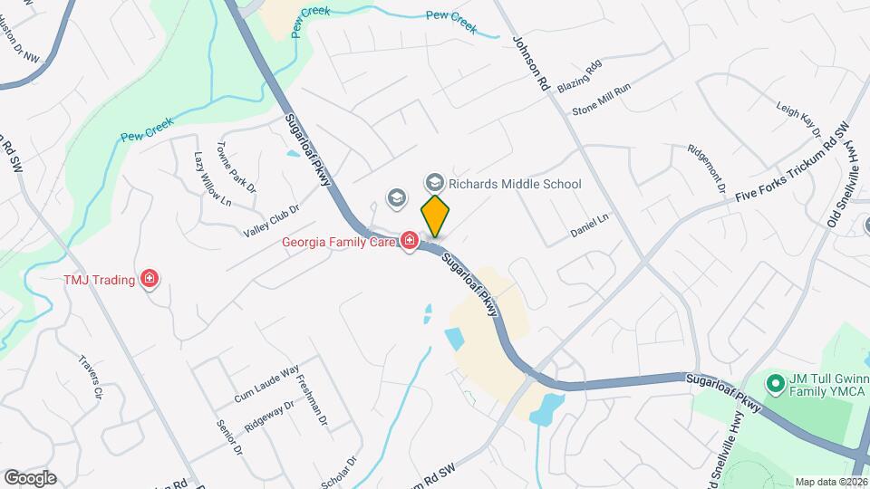 Sugarloaf Crest Map and Location Details