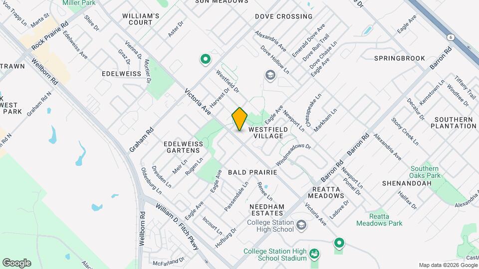 3810 Snowdance Ct Map and Location Details