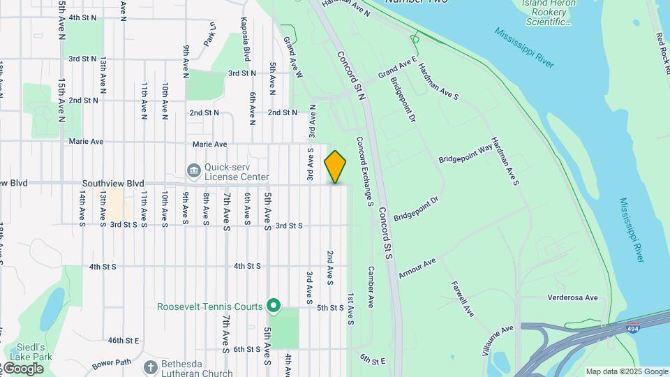 119 Southview Blvd Map and Location Details
