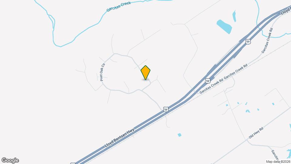 130 Post Oak Cir Map and Location Details