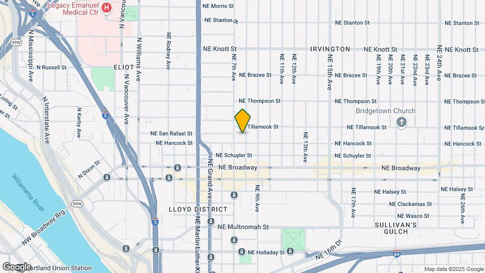 1929 NE 8th Ave Map and Location Details