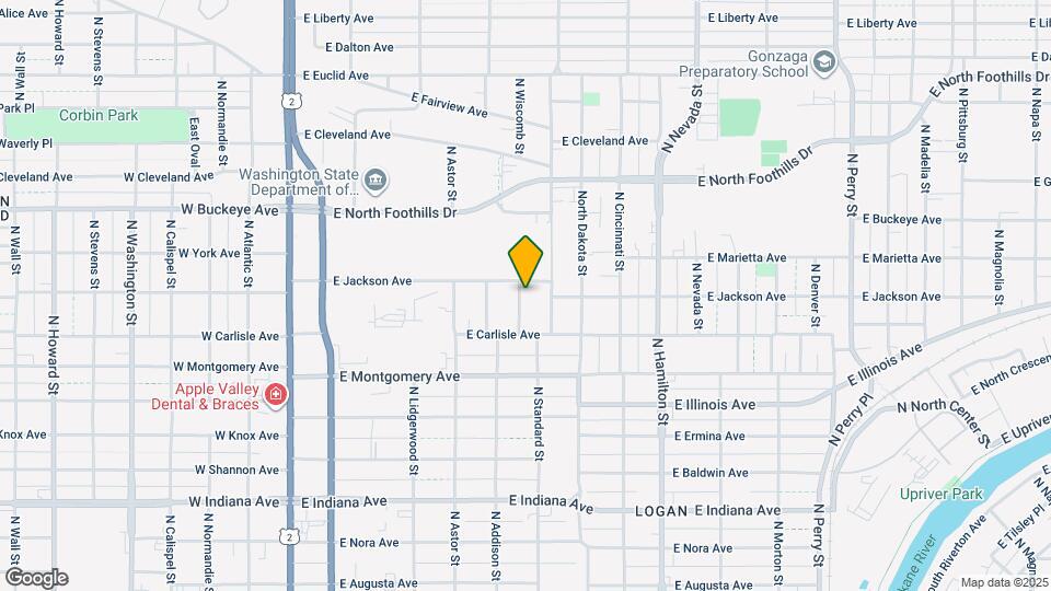 2434 N Wiscomb St Mapa y Detalles de la Ubicación