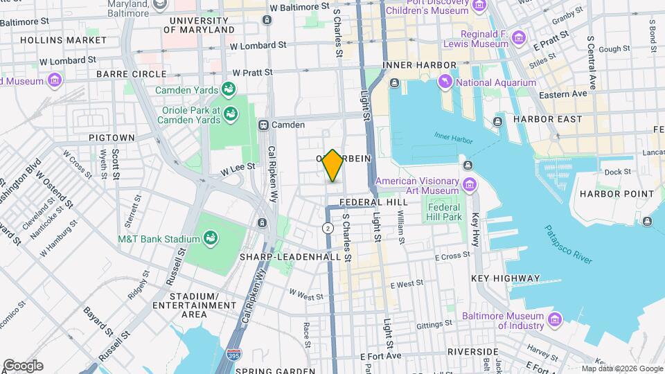 17 W Hill St Map and Location Details