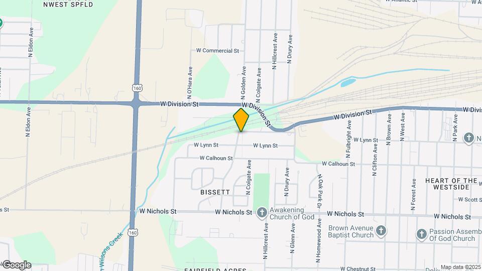 3102 W Hovey St Map and Location Details