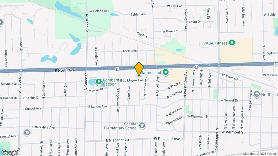 712 E Le Moyne Ave Map and Location Details