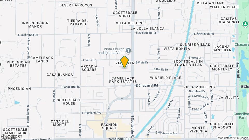 7114 E Orange Blossom Ln Map and Location Details